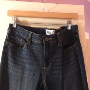 Paige skyline straight jeans